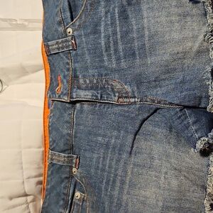 UF Gators Blue Jean Shorts for Juniors 11